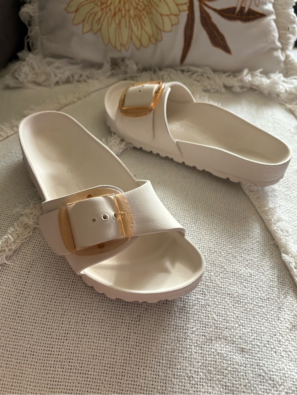 Birkenstock Madrid Big Buckle EVA Sandals Size EU 36 US 5-5.5